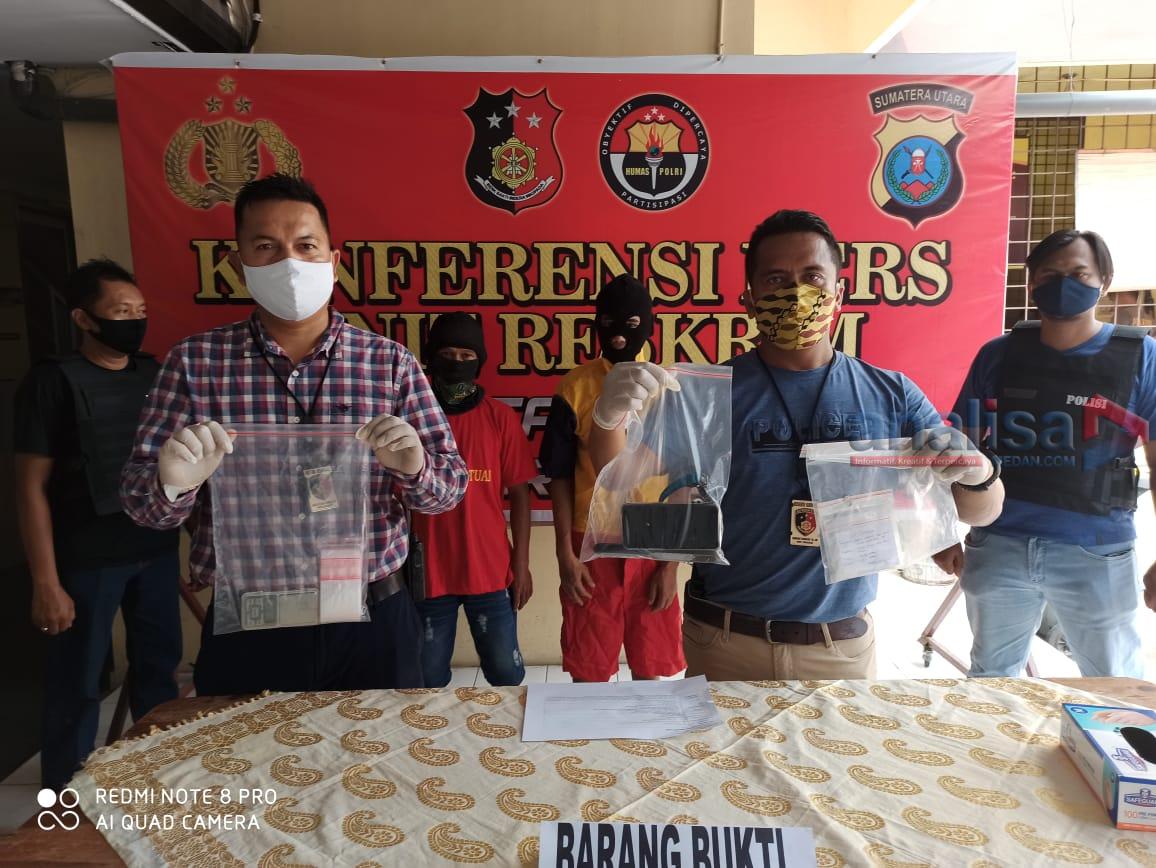 Dua Pengedar Sabu Ditangkap Saat Transaksi