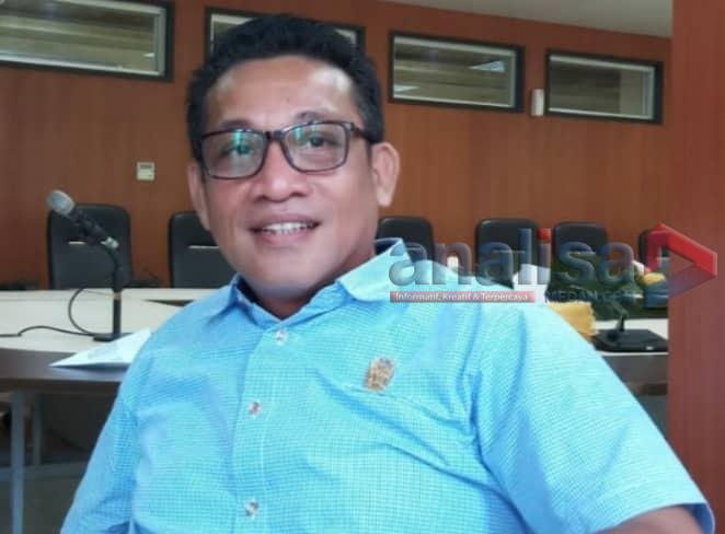 Edwin Sugesti Ketua Fraksi PAN DPRD Medan