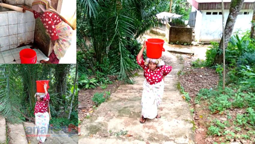 Cerita Nenek Maidah Warga Tapsel, Terpaksa Angkut Air Dari Surau Karena Proyek Sumur Bor Mangkrak