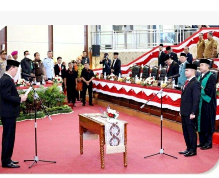 Prasetyo Dilantik Sebagai Anggota DPRD Medan Gantikan Sahat