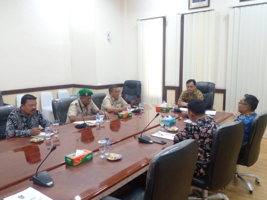 Purnawirawan TNI AD Silaturahmi Dengan Asisten I Pemkab Deli Serdang