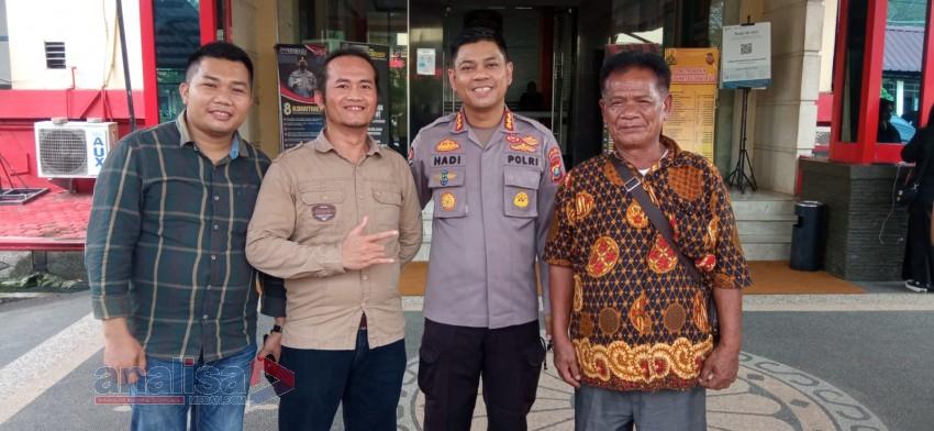 Keluhan Korban Mafia Tanah di Samosir Direspon Kapolda Panca Putra Melalui Kabid Humas