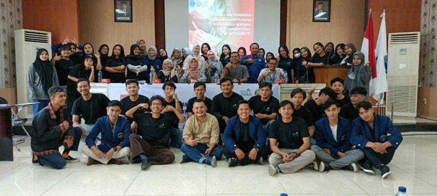 FISIP UMA Sukses Gelar Pelatihan Jurnalistik