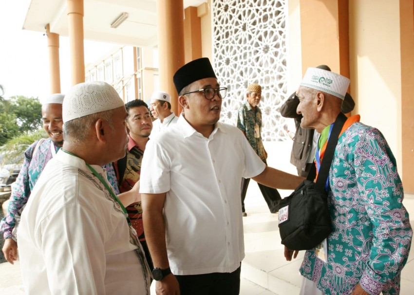 Pantau Calon Jemaah Haji, Ini Pesan Wakil Walikota Medan