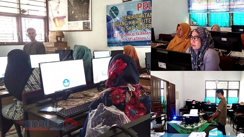 Peduli Pendidikan di Tapsel, PT. NSHE Gelar Pelatihan Aplikasi dan Tekhnologi Komputer