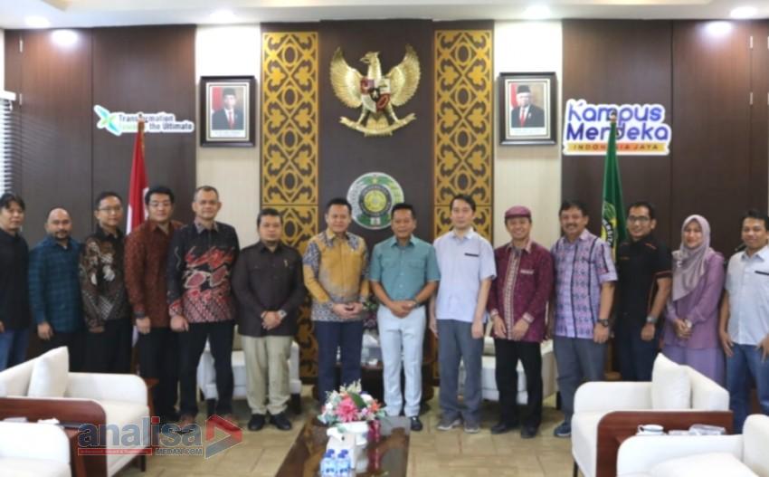 USU dan NSHE Tandatangani MoU Pengembangan Proyek PLTA Batangtoru