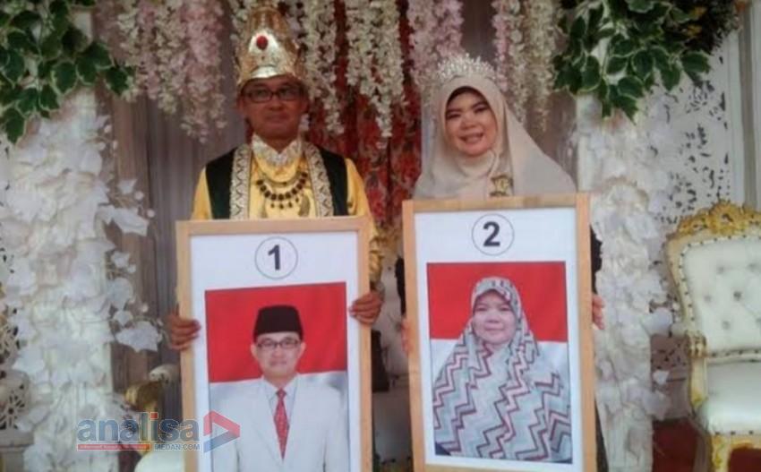 4 Desa di Sidimpuan Cakadesnya Hanya Suami Istri, Mirip "Pelaminan" di Pilkades
