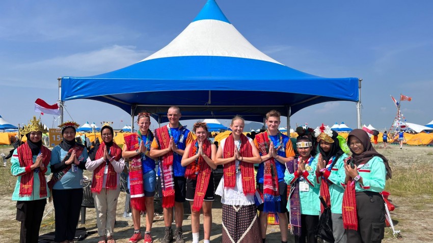 Kabar dari Jambore Dunia Korsel, Kontingen Indonesia Bertahan Rencana Darurat Disiapkan