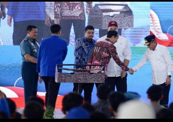 Aneh, Gubernur Sumut Tak Dapat Kesempatan Beri Kata Sambutan di Kunjungan Presiden Jokowi, Malah DikasihBoby