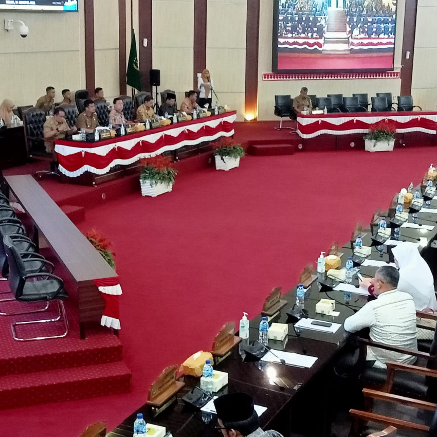 Melalui Rapat Paripurna DPRD Medan, Waliikota Sampaikan P-APBD 2023