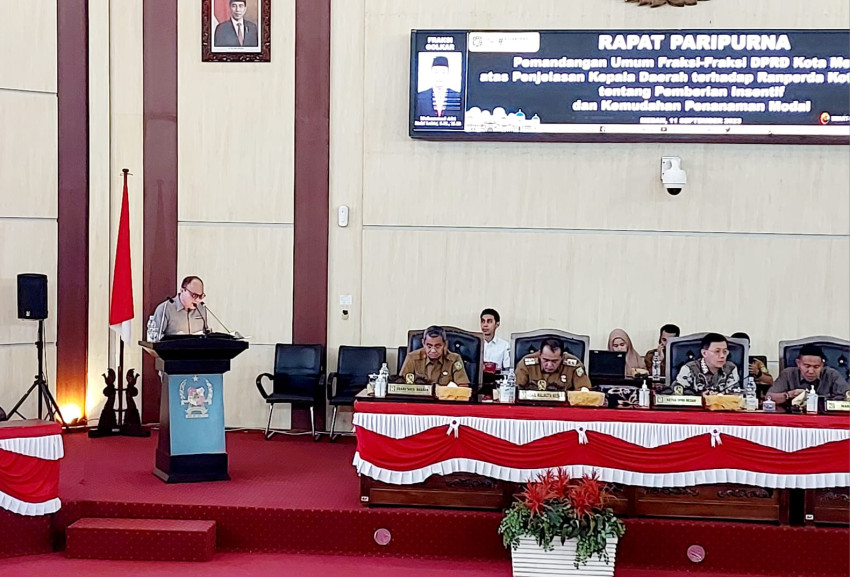 Investasi Menurun 90,74Persen Fraksi PDI P DPRD Pertanyakan Upaya Pemulihan