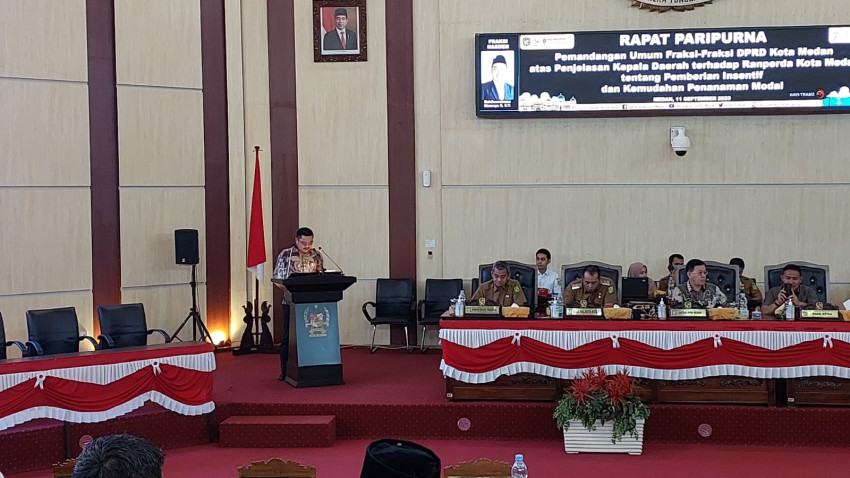 Fraksi Gerindra DPRD Medan Minta Pemko Ciptakan Iklim Usaha Kondusif, Sederhanakan Perizinan