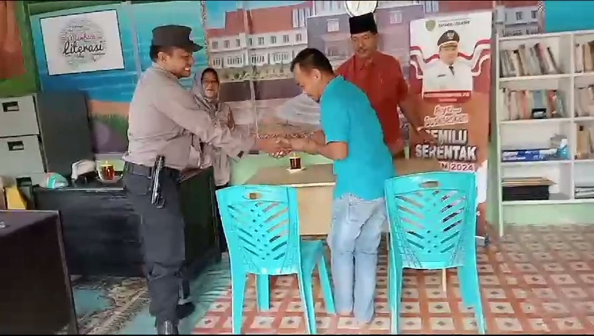 Wujudkan Pemilu Damai, Polres Tapsel Mulai Menyambangi Tokoh Masyarakat