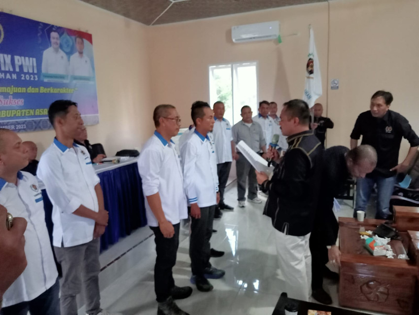 Konferensi PWI Asahan Seru, Sapriadi Menang di Putaran Kedua