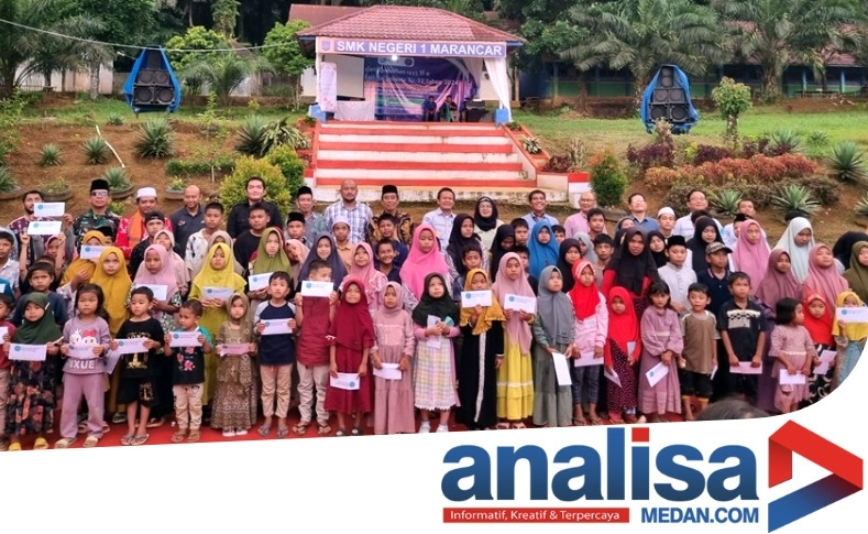 PLTA Batangtoru Gelar Safari Ramadhan dan Peringatan Hari Air Sedunia di SMK N 1 Marancar