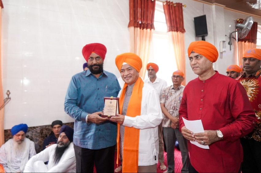 Hadiri Vaisakhi bersama Umat Sikh, Pj Gubernur sebut Pluralisme sebagai Kekayaan Sumut