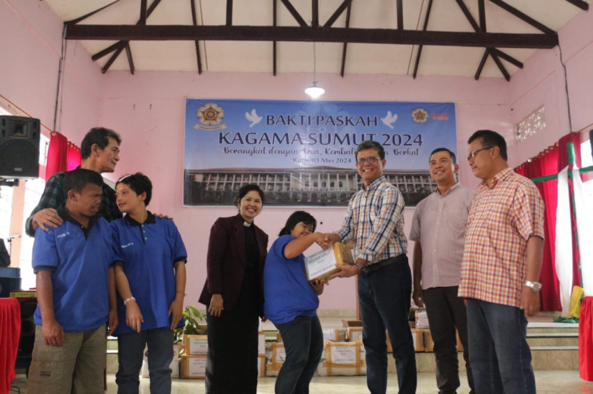 Kagama Sumut Rayakan Paskah Bersama Disabilitas
