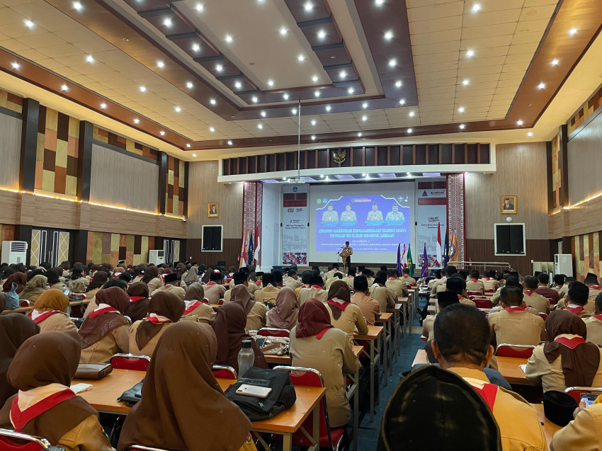 1000 orang Kepala dan Guru SD/SMP Ikuti Orientasi Kepramukaan Digelar Kwarcab Medan