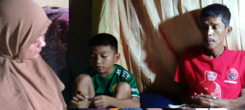 Jenguk Warga Dan Kader Yang Sakit, Saripah Hanum Beri Semangat Untuk Sembuh