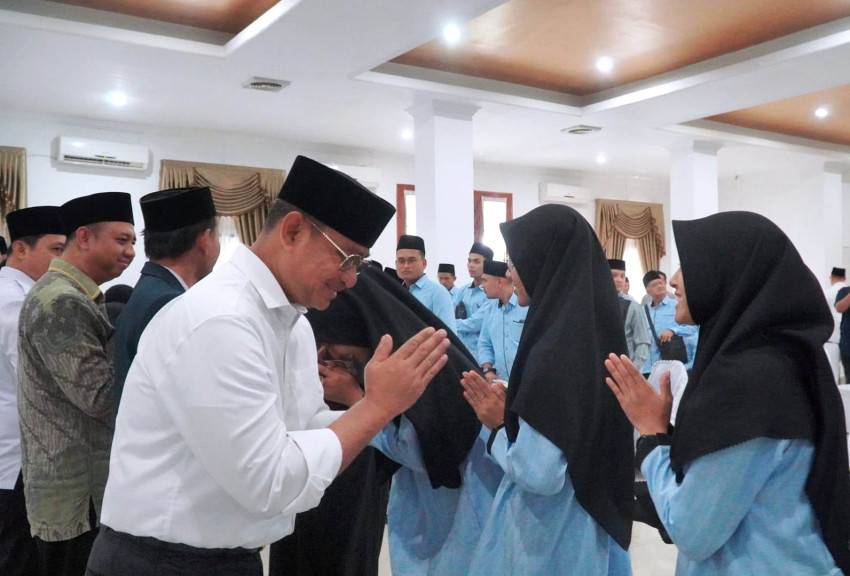 Penjabat Bupati Lepas Kafilah Deliserdang Ikuti MTQ ke-39 Tingkat Sumut