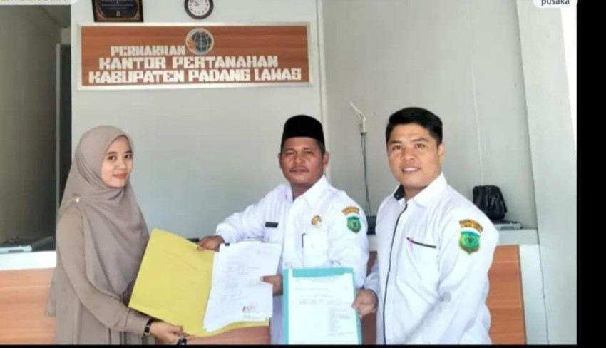 Dukung Gerakan 1000 Sertifikat, Kemenag Palas Daftarkan Tanah Wakaf ke BPN