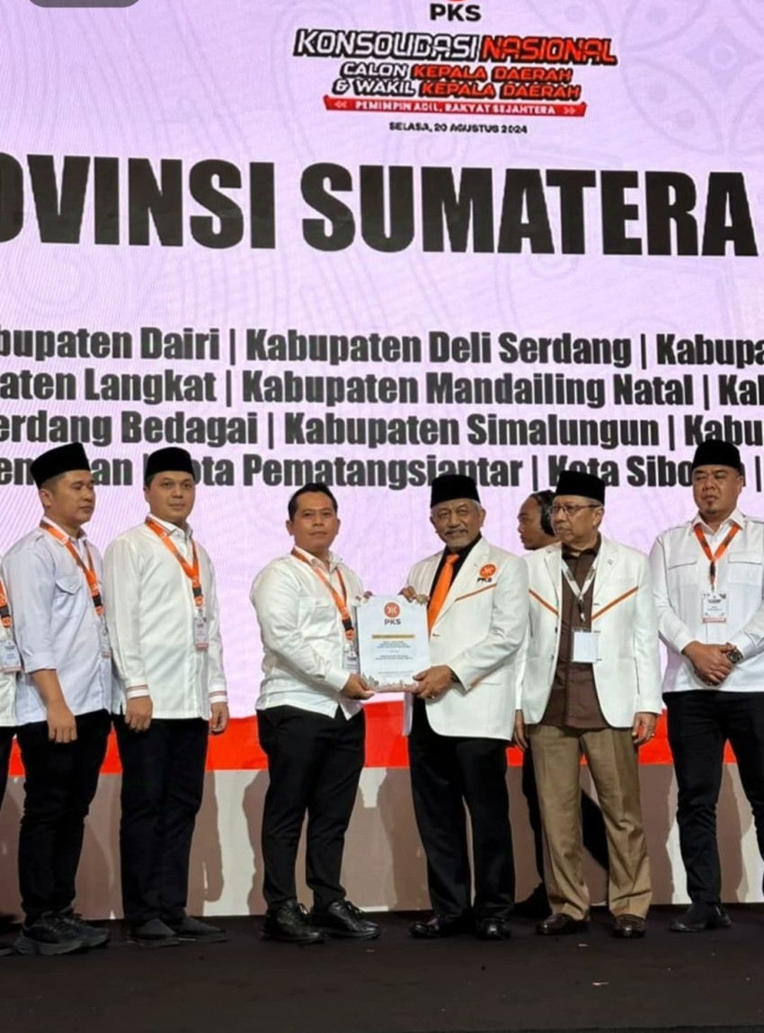 PKS Rekomondasi B1 KWK ke Pasangan Putra Mahkota Alam - Achmad Fauzan di Pilkada Palas