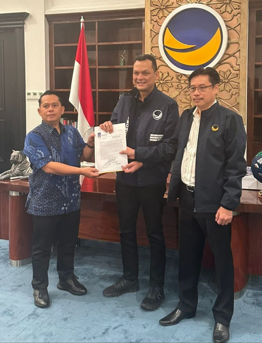 NasDem Dukung Pasangan Putra Mahkota - Achmad Fauzan Pilkada Palas