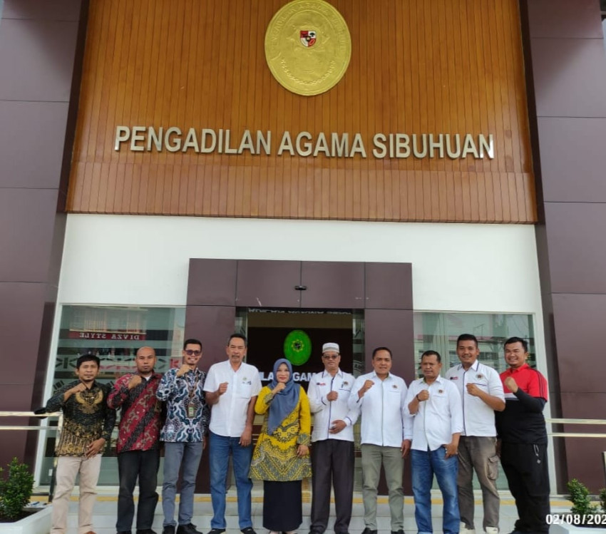 PWI Palas Jalin Sinergitas Dengan Pengadilan Agama