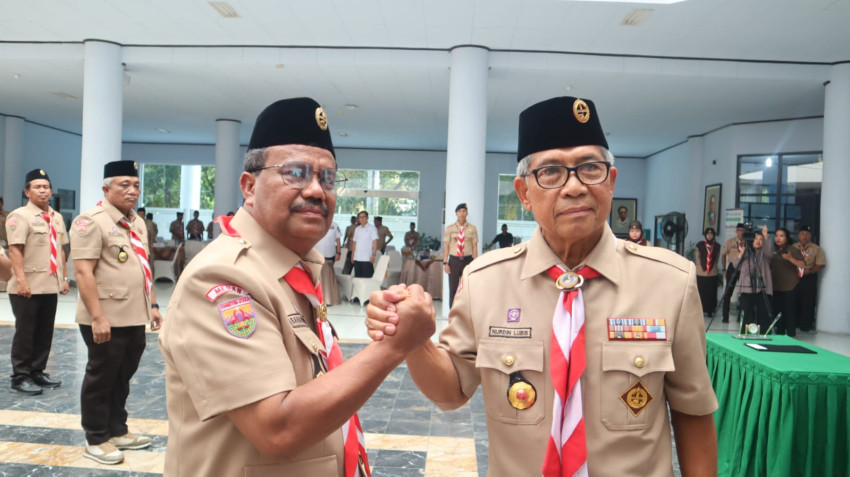 Ketua Kwarda Sumut Lantik Mabigus dan Pembina Gerakan Pramuka Unimed