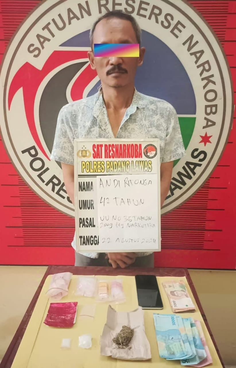 Pengedar Narkoba di Hutaraja Tinggi Disikat  Polisi