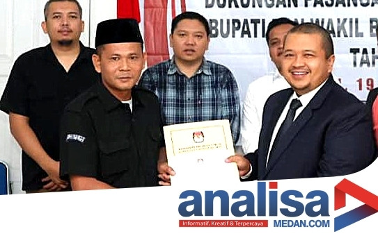 "Jelas Barang Tu'' Dolly Pasaribu Lolos Calon Perseorangan di Pilkada Tapsel