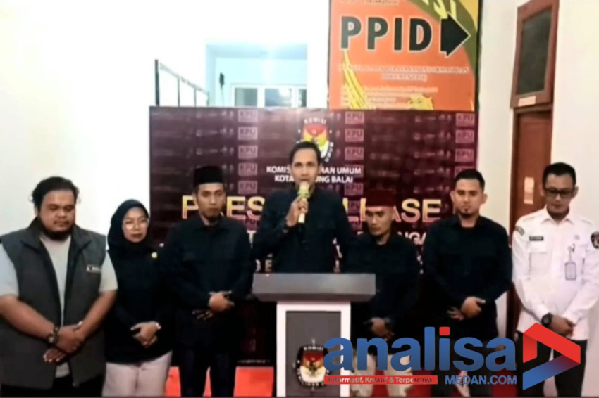Tiga Kandidat Walikota Daftar di KPU Tanjungbalai