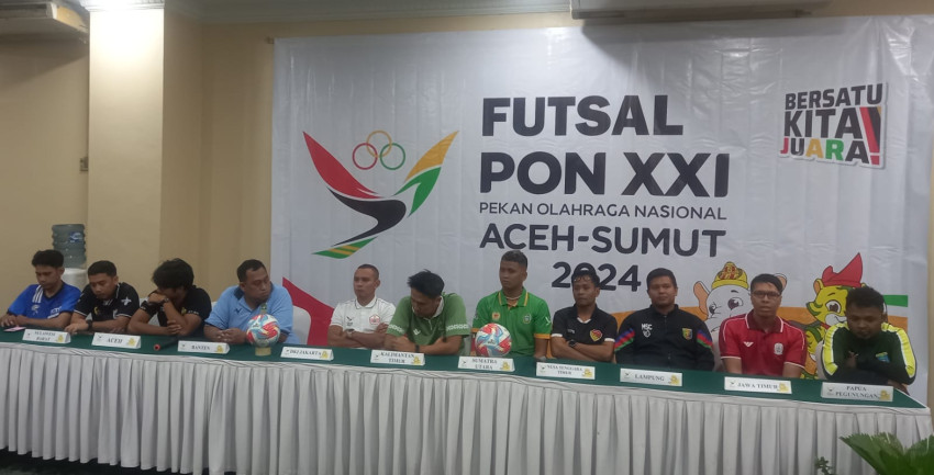 Pagi Ini, Jatim dan NTT Awali laga Penyisihan Futsal PON