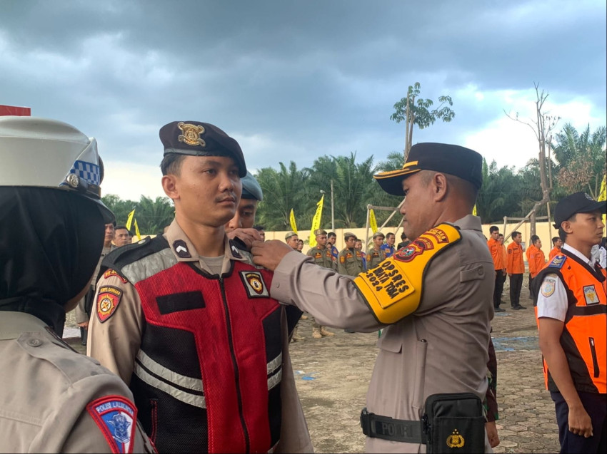 Polres Palas Apel Gelar Pasukan Operasi Mantap Praja Toba 2024