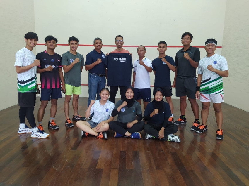 Squash Sumut Terkendala Dua Hal Ini, tapi Tetap Fokus Emas di PON 2024