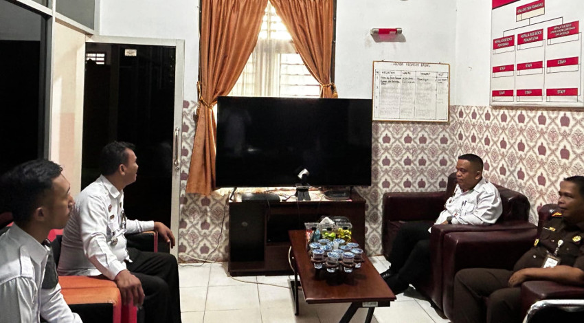 Tingkatkan Sinergisitas, Kajari Palas Terima Audiensi Karutan Sibuhuan