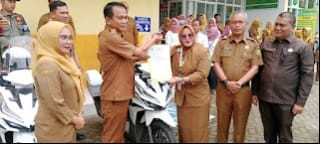 20 Petugas Puskesmas di Palas,Dapat Kendraan Dinas Operasional Pusling