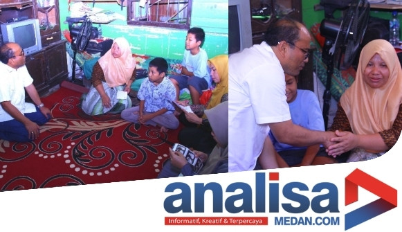 Kebiasaan Cawalkot Letnan Dalimunthe Jenguk Warga Yang Sakit Untuk Membantu dan Mendoakan