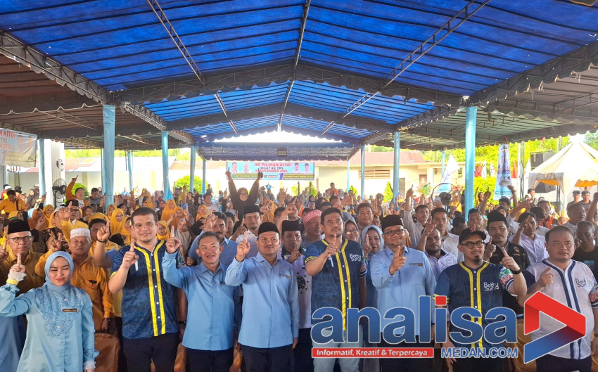 Ribuan Warga Tanjungbalai Nyatakan Ikrar Dukung Paslon 1