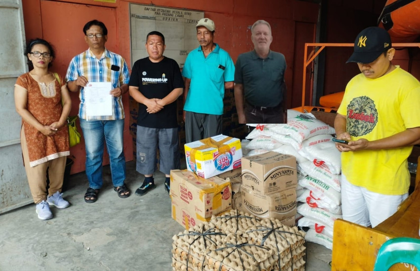 Peduli Bencana Alam, PT Sibuah Raya Serahkan Bantuan ke BPBD Palas