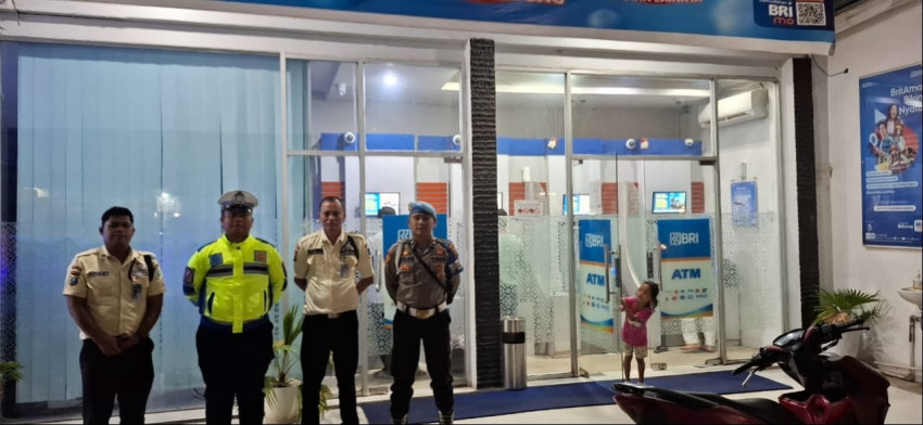 Ciptakan Kamtibmas Kondusif, Polres Palas Patroli Blue light