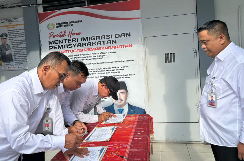 Rutan Sibuhuan Canangankan Pakta Integritas