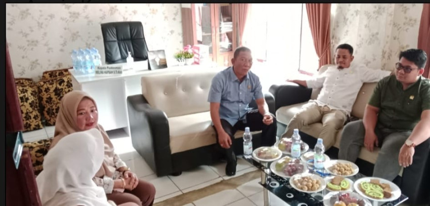 Komisi B DPRD Palas Monitoring Pelayanan Kesehatan di Puskesmas Pasar Ujungbatu