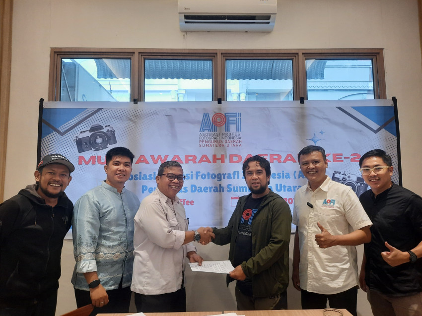 Dr.Muhammad Said Harahap Ketua Asosiasi Profesi Fotografi Indonesia Sumut