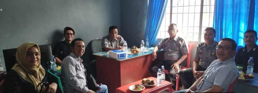 Rutan Kelas II B Sibuhuan Menerima Kunjungan Silaturahmi Pinca BRI