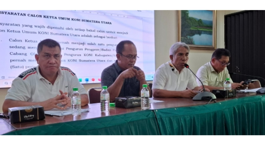 Pendaftaran Dimulai 8 April, Balon Ketum KONI Sumut Harus Penuhi Persyaratan Ini