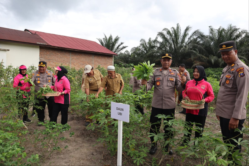 Polres Palas Lauching Program P2L, Dukung Ketahanan Pangan
