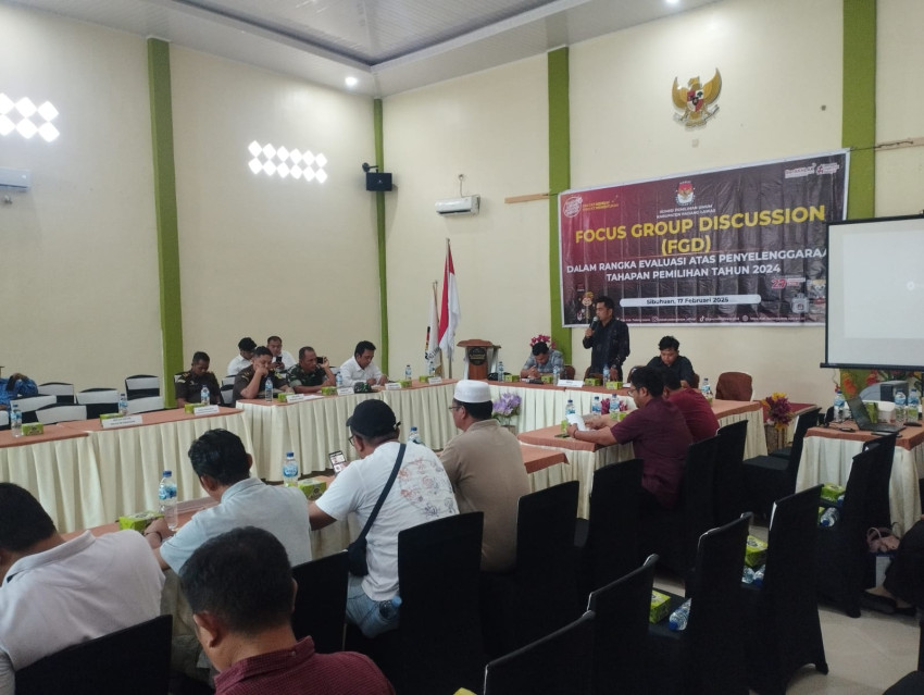 Gelar FGD, KPU Bahas Evaluasi Penyelenggaraan Tahap Pemilihan Tahun 2024