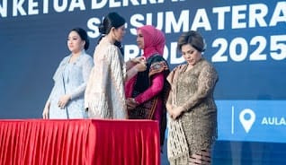 Mahzalena Putra Mahkota Alam Dilantik Menjadi Ketua TP PKK Palas