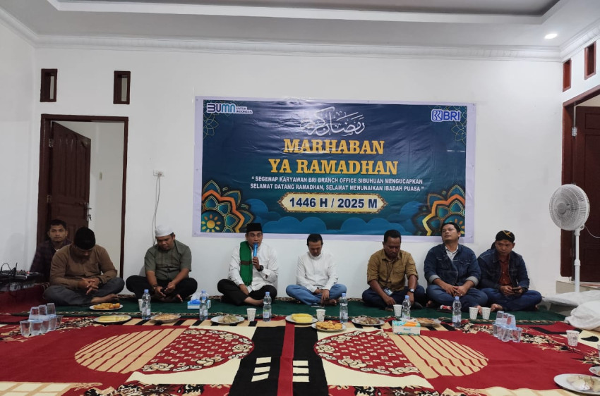 BRI BO Sibuhuan Gelar Pengajian di Bulan Suci Ramadhan
